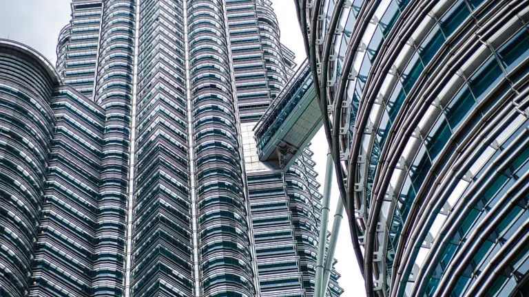 Skyskrapor i Kuala Lumpur i Malaysia