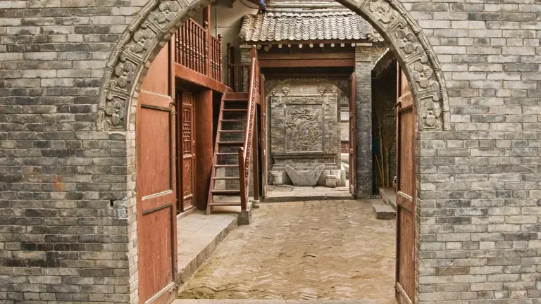 Entrance of the Great Mosque of Xi’an
