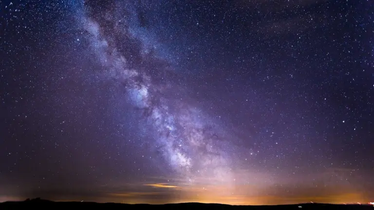Stjärnhimmel under Allmaktens natt