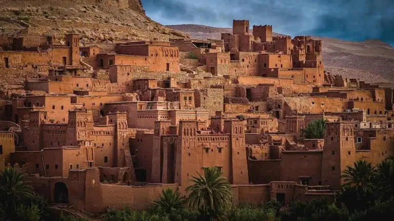 Village traditionnel dans le monde arabe