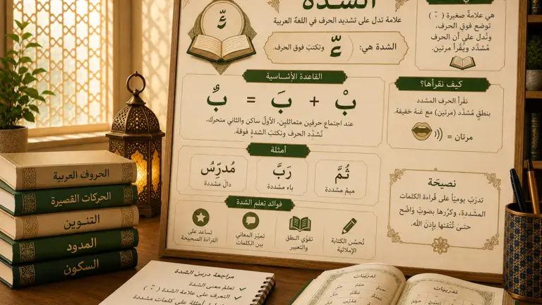 Arabic lesson about shadda