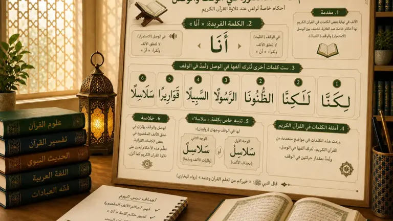 Lesson on alif variants in Quran recitation