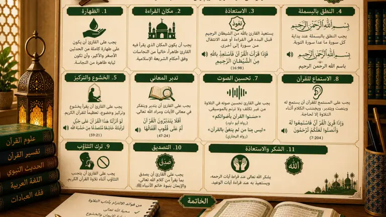 Lesson about the manners of Quran recitation
