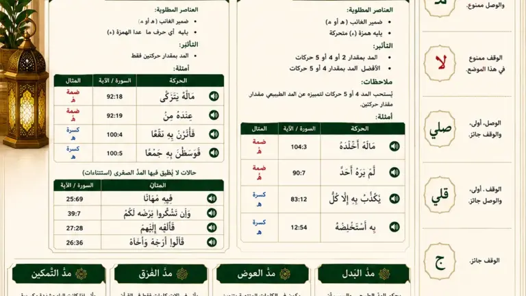 Tajweed lesson about other madd rules