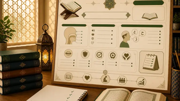 Tajweed lesson on non-opposite letter characteristics