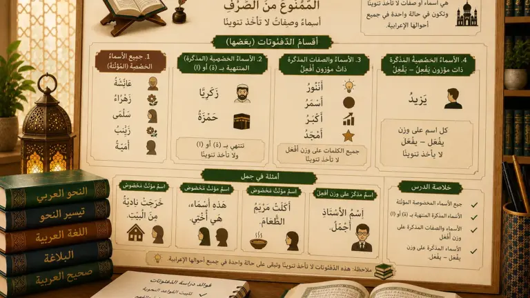 Introductory Arabic diptotes grammar lesson
