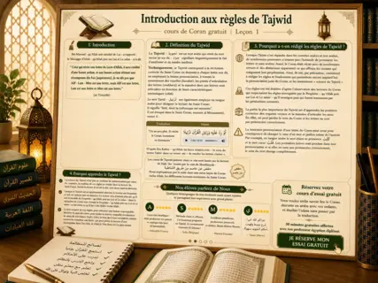 Introduction aux règles de tajwid du Coran