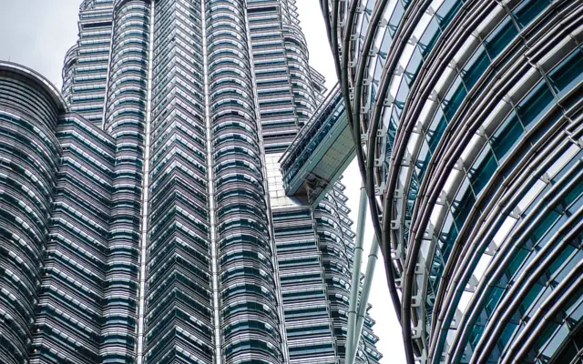 Skyskrabere i Kuala Lumpur i Malaysia