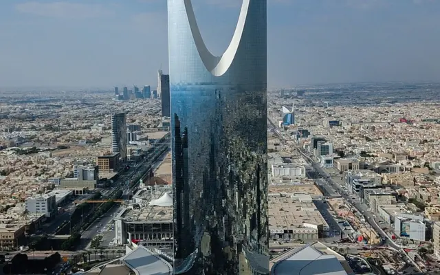 Udsigt over Riyadh til at lære arabisk i Saudi-Arabien