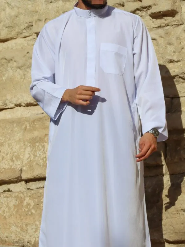 qamis saoudien blanc