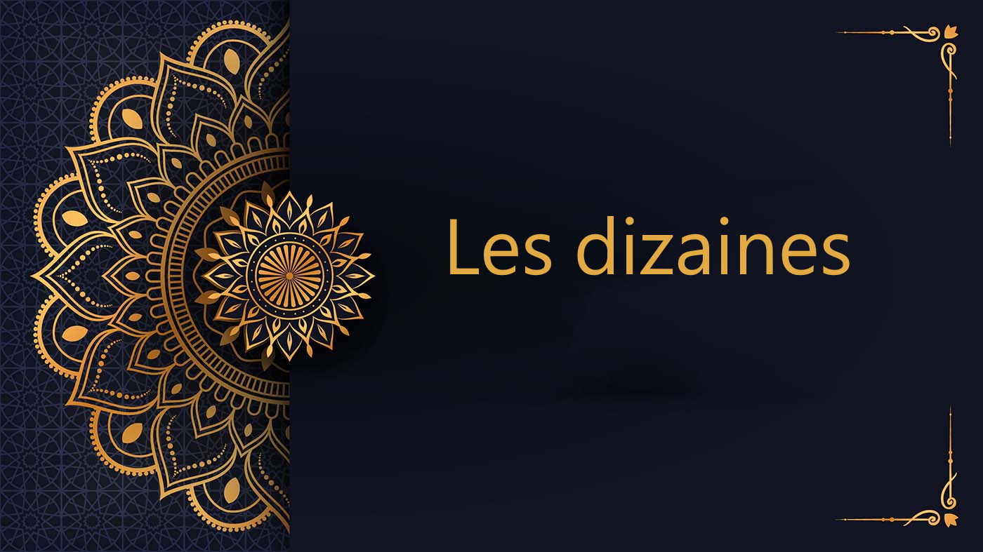 Les dizaines en arabe | cours d’arabe gratuit | leçon 61