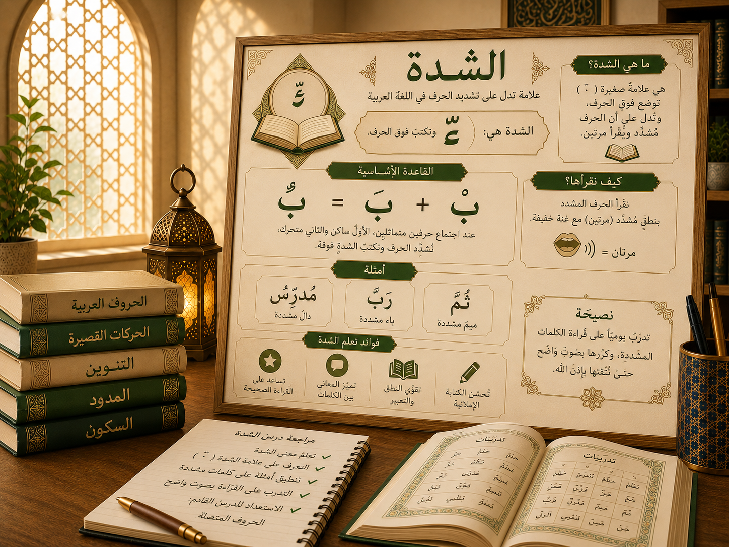 Arabic lesson about shadda