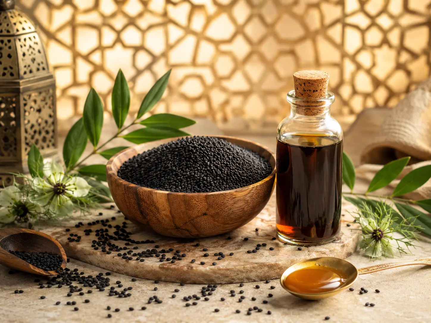 Graines et huile de cumin noir en médecine prophétique