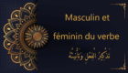 masculin et féminin du verbe - cours d'arabe gratuit