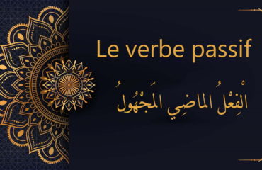 Le verbe passif en arabe