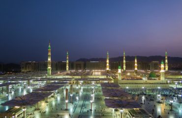 la mosquée du Prophète à Médine